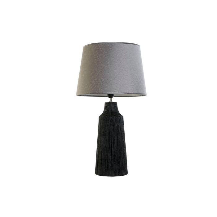 Lampă de masă Home ESPRIT Negru Gri Rășină 50 W 220 V 40 x 40 x 70 cm (2 Unități)