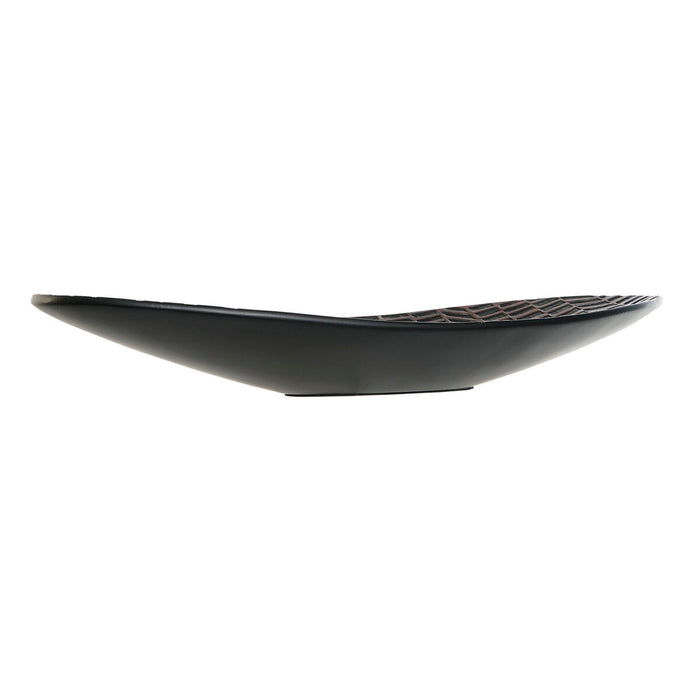 Decorațiune pentru Centrul Mesei Home ESPRIT Maro Negru Colonial 48 x 16 x 5 cm
