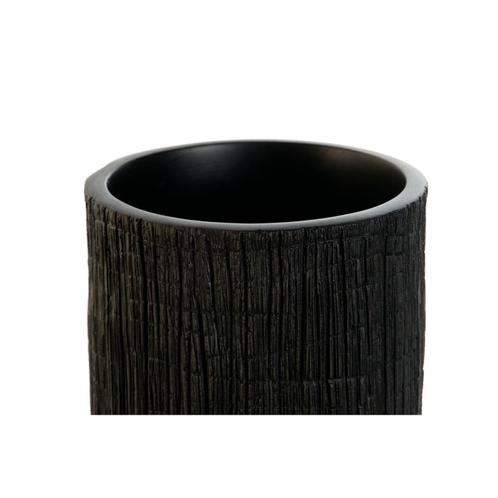 Vază Home ESPRIT Negru Rășină Colonial 12 x 12 x 47,5 cm