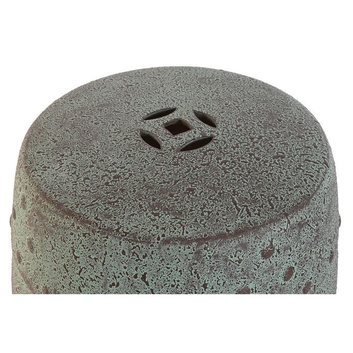 Masa laterală Home ESPRIT Verde Porțelan 33 x 33 x 47 cm