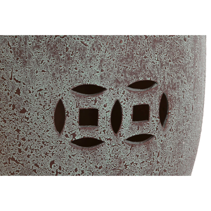 Masa laterală Home ESPRIT Verde Porțelan 33 x 33 x 47 cm