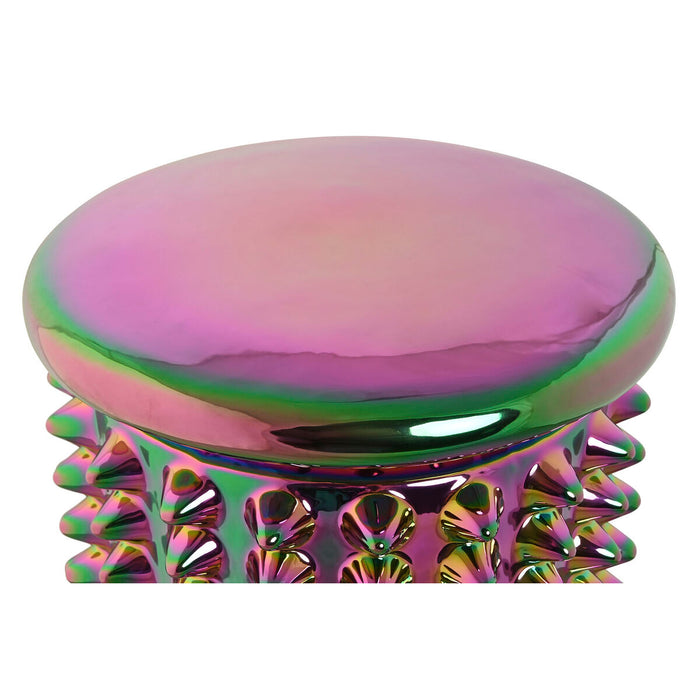 Masa laterală Home ESPRIT Multicolor Porțelan 31 x 31 x 43 cm