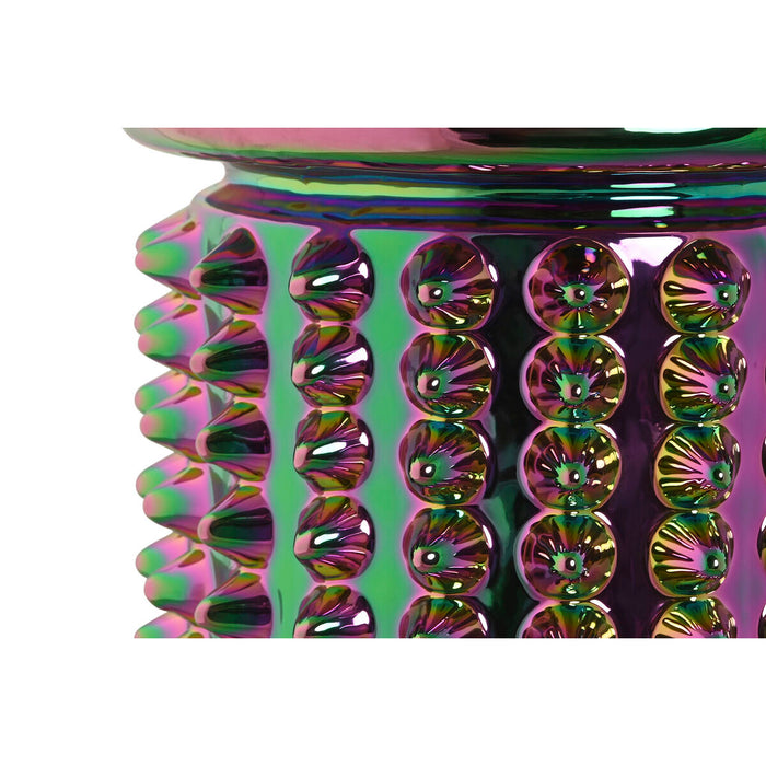 Masa laterală Home ESPRIT Multicolor Porțelan 31 x 31 x 43 cm