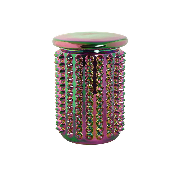 Masa laterală Home ESPRIT Multicolor Porțelan 31 x 31 x 43 cm