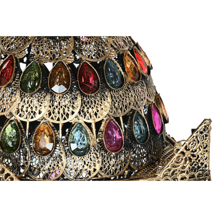 Lampă cu Picior Home ESPRIT Multicolor Auriu* Metal 50 W 220 V 24 x 24 x 110 cm