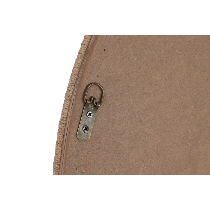 Oglindă de perete Home ESPRIT Natural Въже Lemn MDF Bali 60 x 4 x 80 cm