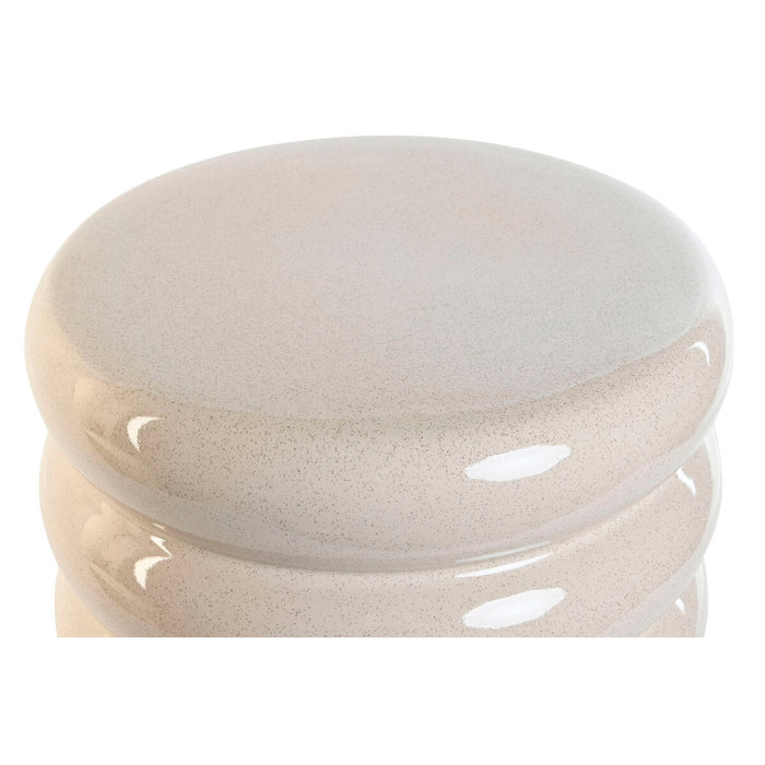 Masa laterală Home ESPRIT Alb Gresie 33 x 33 x 44 cm