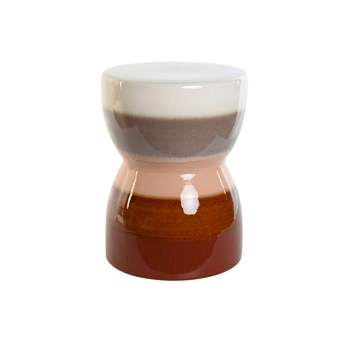 Masa laterală Home ESPRIT Multicolor Gresie 32 x 32 x 44 cm