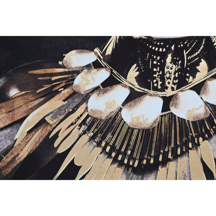 Tablou Home ESPRIT Colonial Africană 80 x 3,5 x 120 cm (2 Unități)