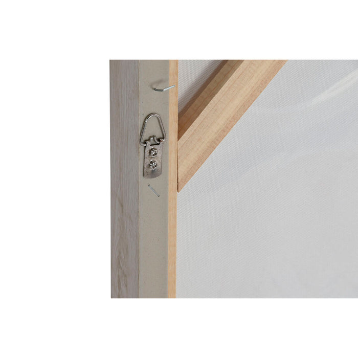 Tablou Home ESPRIT Pălărie Mediterană 80 x 3,5 x 80 cm (2 Unități)