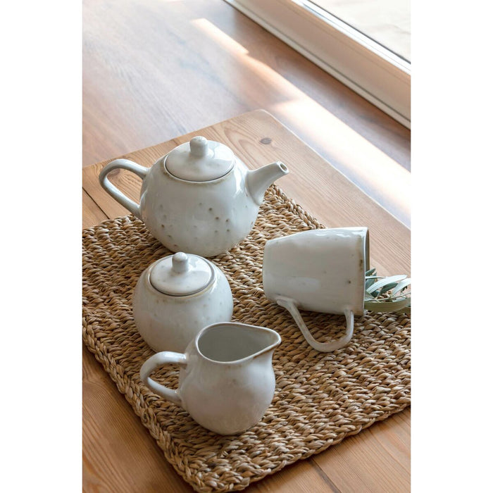 Ceainic Home ESPRIT Alb Gresie 850 ml