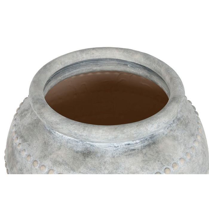 Vază Home ESPRIT Gri deschis Teracotă Oriental 54 x 54 x 60 cm