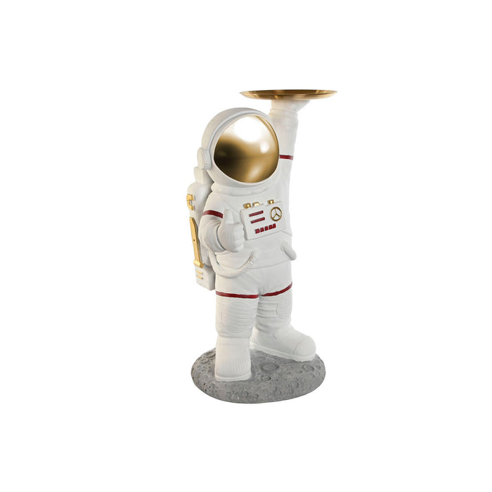 Figură Decorativă Home ESPRIT Alb Auriu* Astronaut / Astronaută 46 x 35 x 77,5 cm