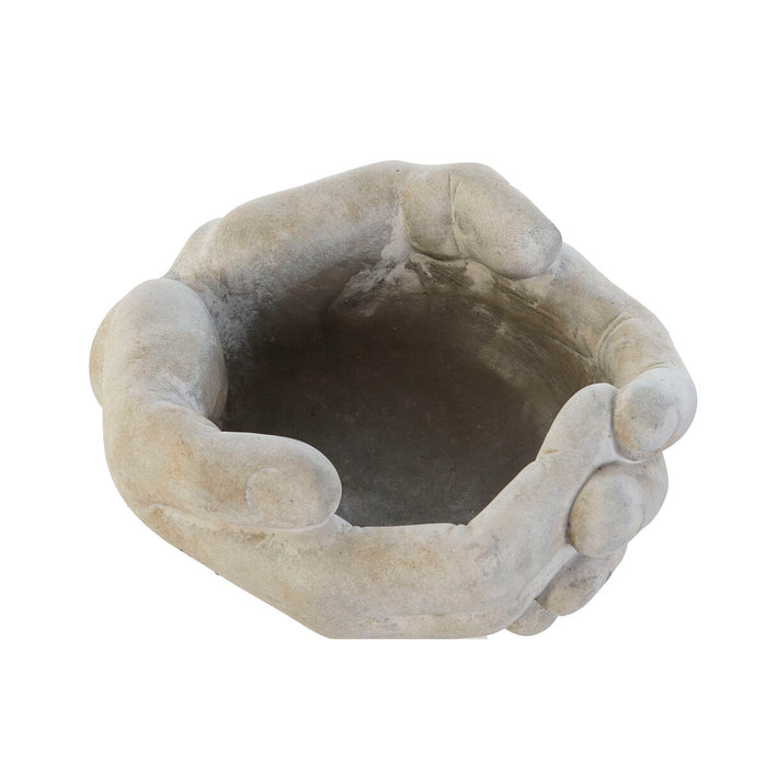 Suporturi pentru depozitarea articolelor din buzunare Home ESPRIT Цимент Mâini 24 x 22 x 12 cm