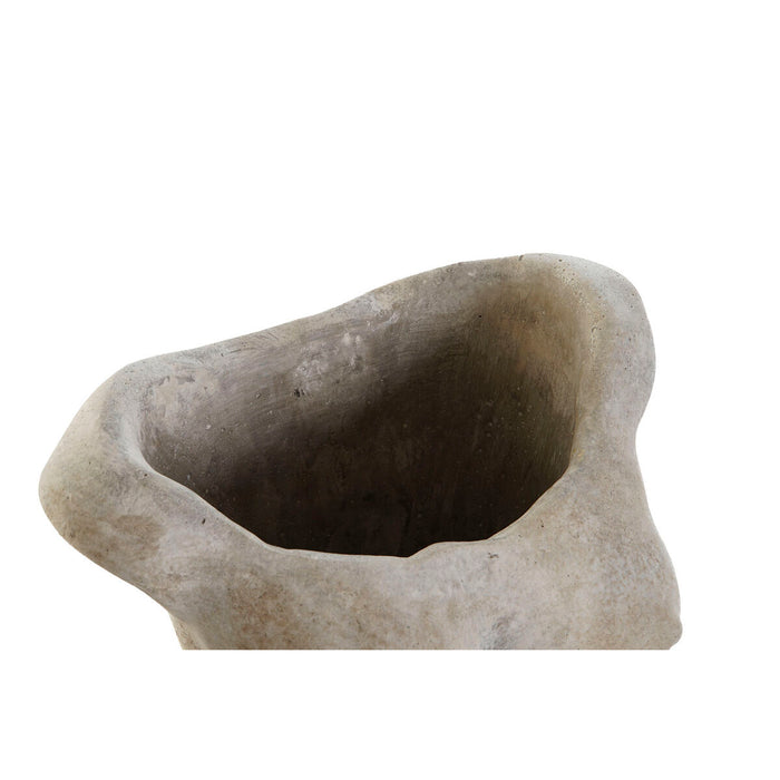 Vază Home ESPRIT Gri Цимент Modern Bust Finisaj învechit 19 x 13 x 29 cm (2 Unități)
