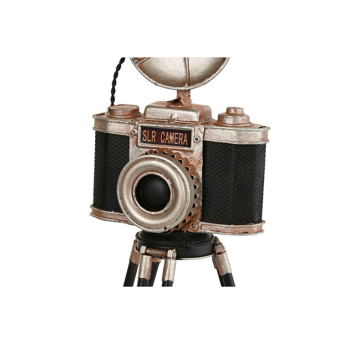 Figură Decorativă Home ESPRIT Negru Argintiu Cameră Vintage 15 x 17 x 37 cm