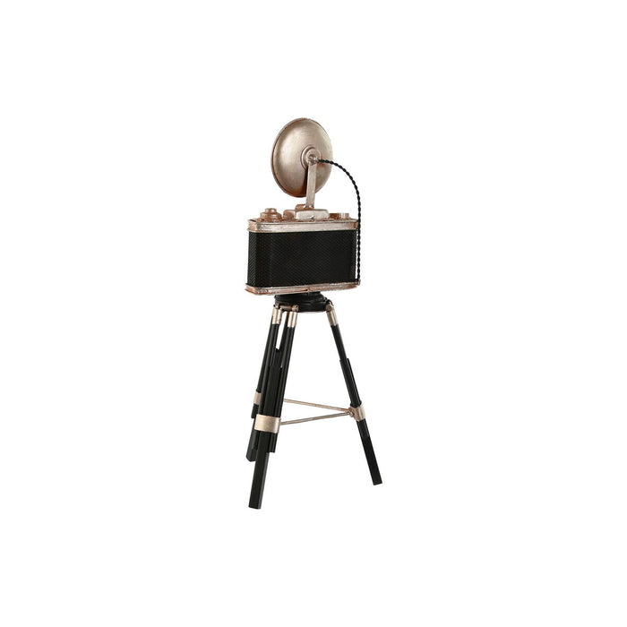 Figură Decorativă Home ESPRIT Negru Argintiu Cameră Vintage 15 x 17 x 37 cm