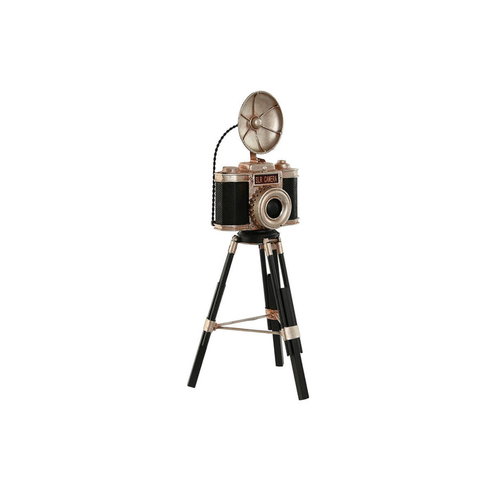 Figură Decorativă Home ESPRIT Negru Argintiu Cameră Vintage 15 x 17 x 37 cm