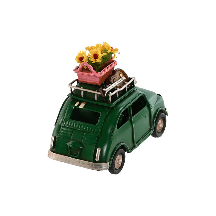 Figură Decorativă Home ESPRIT Portocaliu Mașină Vintage 10 x 5 x 7 cm (2 Unități)