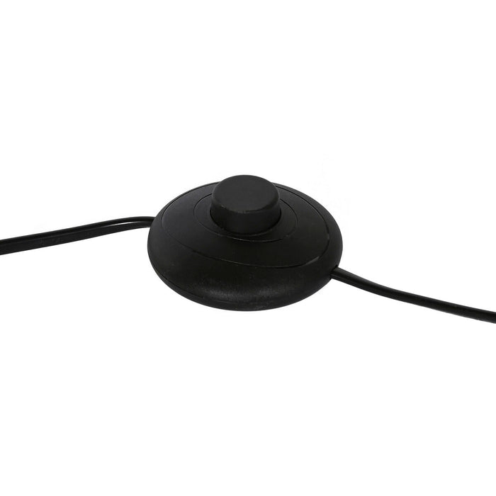 Lampă cu Picior Home ESPRIT Alb Negru Auriu* Metal Porțelan polipropilenă 25 x 25 x 166 cm