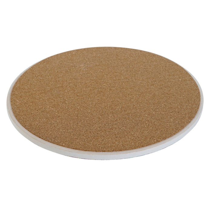 Suport Protecție pentru Masă Home ESPRIT Plută Dolomite 20 x 20 x 0,7 cm Mandala (4 Unități)