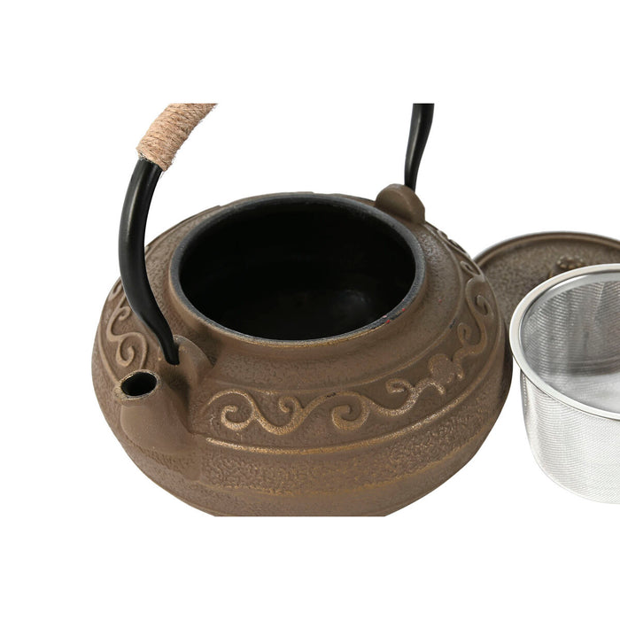 Ceainic Home ESPRIT Maro Verde Oțel inoxidabil Fier 1,3 L (2 Unități)