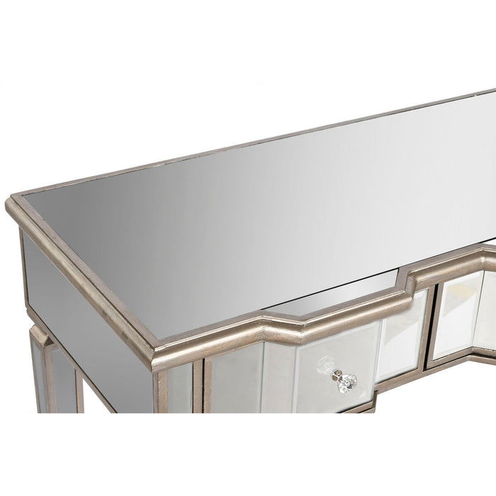 Console Home ESPRIT Argintiu Oglindă Lemn MDF 112 x 45 x 80 cm