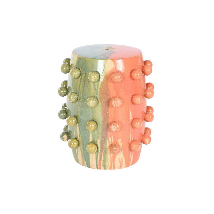 Masa laterală Home ESPRIT Multicolor Gresie 40 x 40 x 46 cm