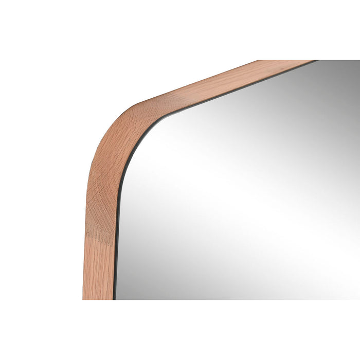 Oglindă de perete Home ESPRIT Natural Lemn Dub Scandi 60 x 5 x 60 cm
