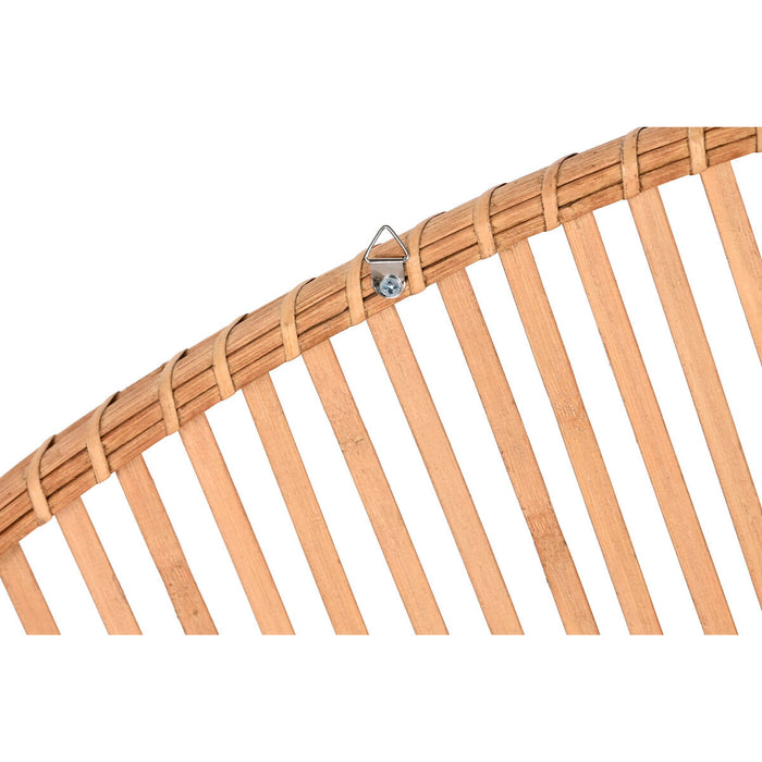 Tăblie de Pat Home ESPRIT Maro Deschis Bambus Fibră 150 x 2 x 80 cm