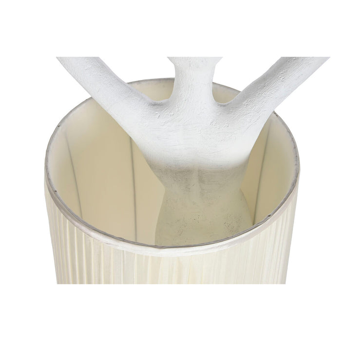 Lampă cu Picior Home ESPRIT Alb Rășină 50 W 220 V 46 x 41 x 137,5 cm