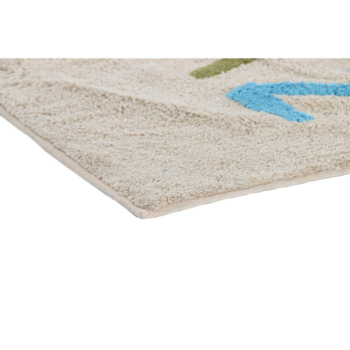 Covor Home ESPRIT Alb Multicolor Infantil 100 x 150 x 1,5 cm