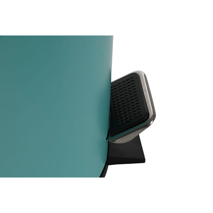 Pubelă Home ESPRIT Bej Turquoise Modern 3 L (2 Unități)