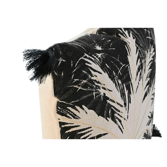 Pernă Home ESPRIT Negru Boho Palmier 45 x 5 x 45 cm