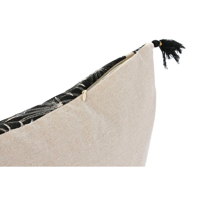 Pernă Home ESPRIT Negru Boho Palmier 45 x 5 x 45 cm