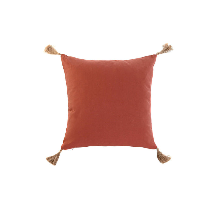Pernă Home ESPRIT Natural Teracotă Boho 45 x 5 x 45 cm