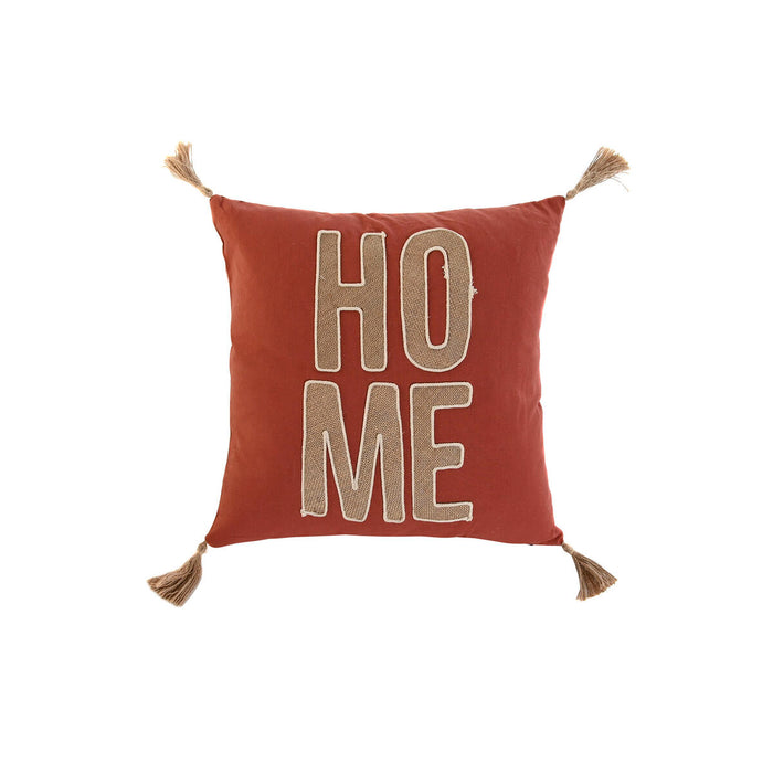 Pernă Home ESPRIT Natural Teracotă Boho 45 x 5 x 45 cm