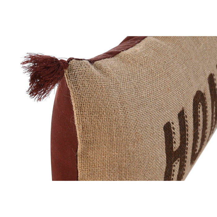 Pernă Home ESPRIT Natural Ciucuri Boho 50 x 5 x 30 cm