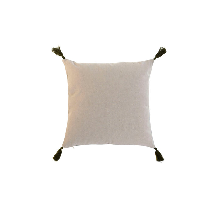 Pernă Home ESPRIT Verde Bej Palmieri Boho 45 x 5 x 45 cm