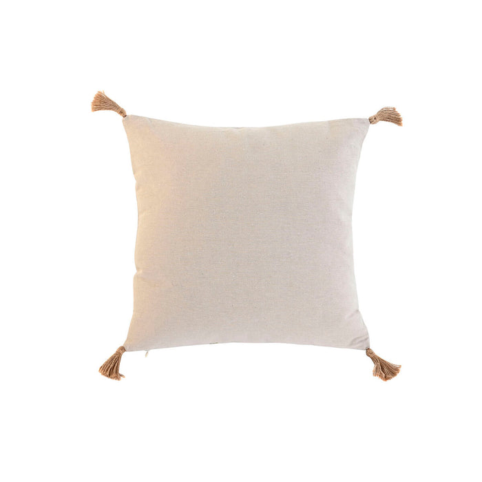Pernă Home ESPRIT Bej Natural Tropical Boho 45 x 5 x 45 cm