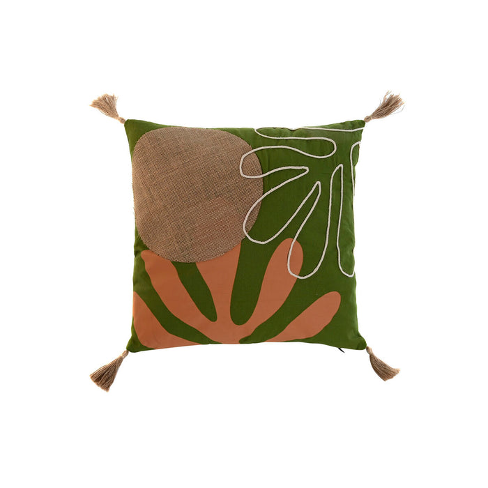 Pernă Home ESPRIT Verde Boho 45 x 5 x 45 cm