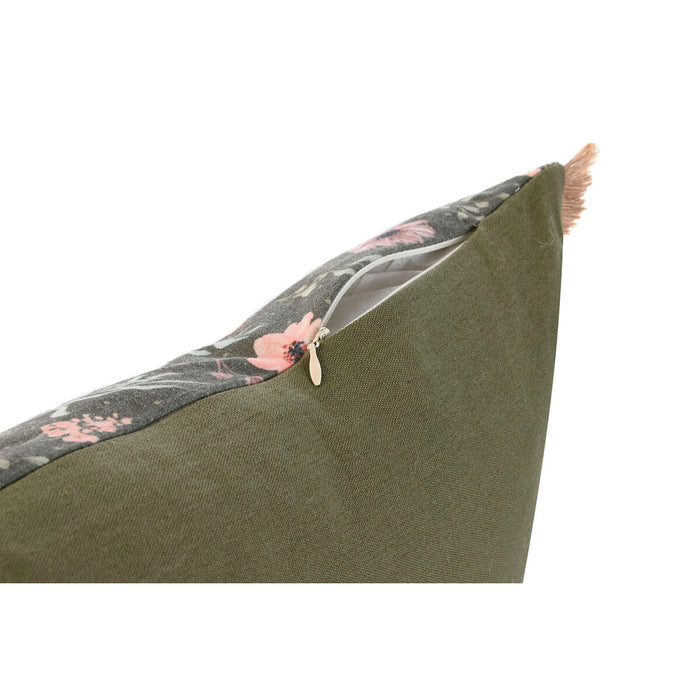 Pernă Home ESPRIT Verde Květiny Boho 50 x 5 x 30 cm