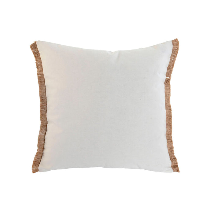 Pernă Home ESPRIT Verde Bej Květiny Imprimat Romantic 45 x 5 x 45 cm (2 Unități)