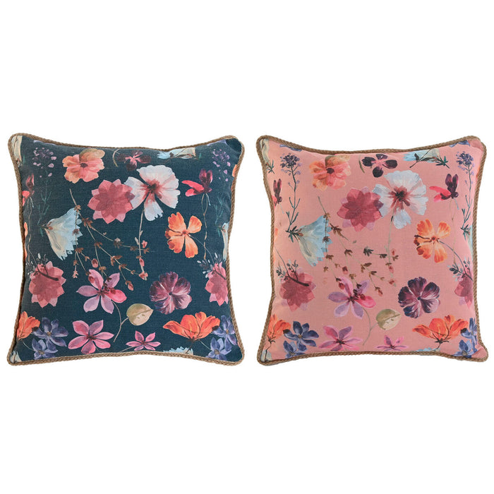 Pernă Home ESPRIT Romantic 45 x 5 x 45 cm (2 Unități)