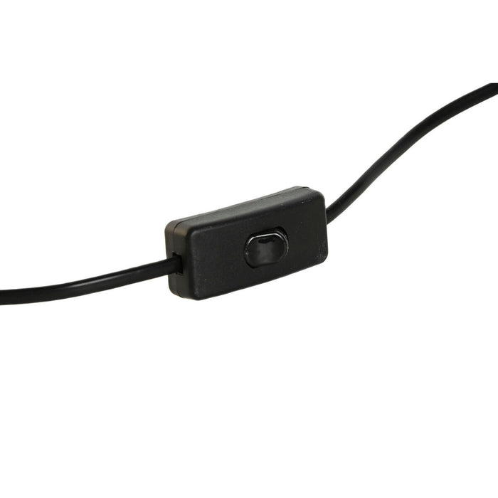 Lampă de masă Home ESPRIT Negru Gresie 50 W 220 V 24 x 24 x 68 cm