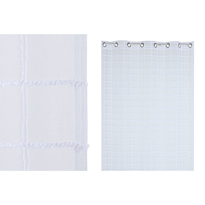 Perdele Home ESPRIT Alb 140 x 260 x 260 cm