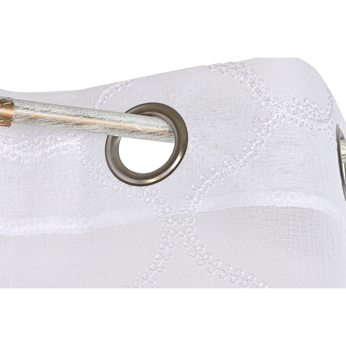 Perdele Home ESPRIT Alb 140 x 260 x 260 cm