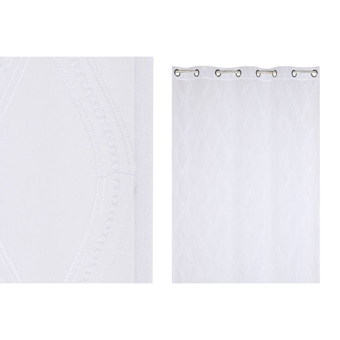 Perdele Home ESPRIT Alb 140 x 260 x 260 cm