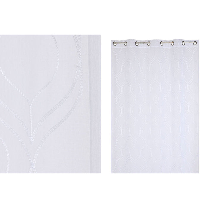 Perdele Home ESPRIT Alb 140 x 260 x 260 cm