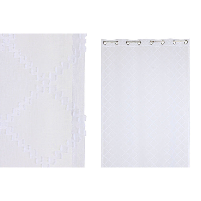 Perdele Home ESPRIT Alb 140 x 260 x 260 cm